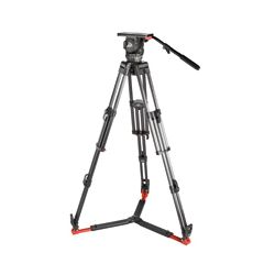 Sachtler System 20 S1 HD CF Stativset mit Bodenspinne & Tasche
