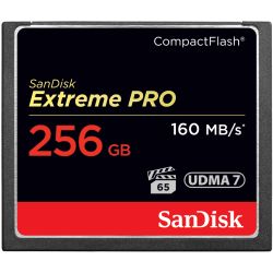 SanDisk Extreme PRO CompactFlash Karte 160MB/s 256GB