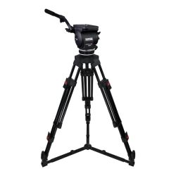 Cartoni FOCUS 22 2-St ALU System GS Videostativ-Set mit Fluidkopf, 100 mm Schale, 25 kg Traglast