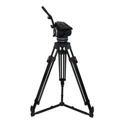 Cartoni C20-S 1-St CF System GS Stativsystem mit Fluidkopf bis 35 kg mit 100 mm Schale 