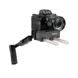 Edelkrone PocketRIG v2 Leichtes DSLR-Schulter-Rig mit 15-mm-Stangen für Videoproduktionen