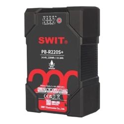 Swit PB-R220S+ Heavy Duty V-Mount-Akku IP54 für Cine- und ENG-Kameras