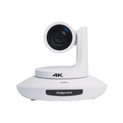 Telycam Vision+ 4KN 12X WH 4K PTZ-Kamera mit NDI HX3 für Live-Streaming und Broadcast