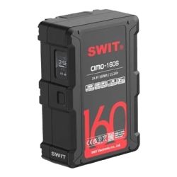 Swit CIMO-160S 160Wh V-Mount Akku mit 200W Dauerlast, USB-C und OLED-Display