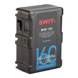 Swit BIVO-160 160Wh B-Mount Akku mit OLED-Display und 2x D-tap für Cine-Kameras