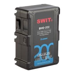 Swit BIVO-200 B-Mount Akku 196Wh 14,4/28,8V 200W mit OLED und 2x D-Tap
