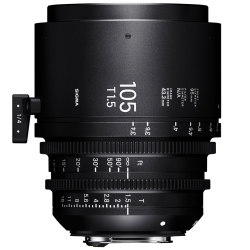 Sigma FF High Speed Prime 105 mm T1.5 E-Mount