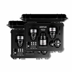 DZOFILM Pavo 2x Anamorphic 6-Lens Kit (28/32/40/55/75/100mm T2.1/T2.4) for PL/EF Mount (S35)