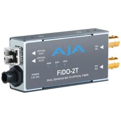 AJA FiDO-2T-MM 2-Channel 3G-SDI to Multi-Mode LC Fiber Transmitter
