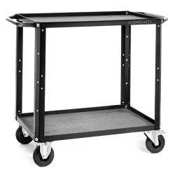 CONECARTS Small Cart - mit grauer Stoffmatte - zwei Ebenen (CNC1#A0A00W01R2A00)