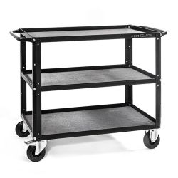 CONECARTS Large cart - mit grauer Stoffmatte - drei Ebenen (CNC1#B0A00W01R3A00)