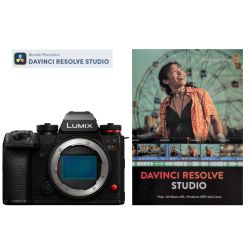 Panasonic Lumix S1II Camera + Blackmagic DaVinci Resolve Studio Activation Code