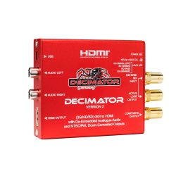 Decimator Design DECIMATOR 2 SDI zu Composite/HDMI-Konverter