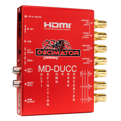 Decimator Design MD-DUCC SDI zu SDI/HDMI/Analog Konverter