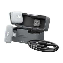 DJI Mic Mini 2 (1 TX + 1 mobiler Empfänger + Ladeschale)
