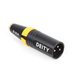 DEITY D-XLR XLR phantom power to 3.5mm TRS converter