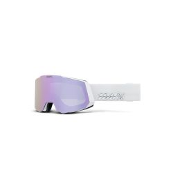 100% SNOWCRAFT Goggle White mit HiPER® Lavender Mirror
