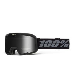 100% VALNOR Goggle Base Black mit Dark Smoke Lens