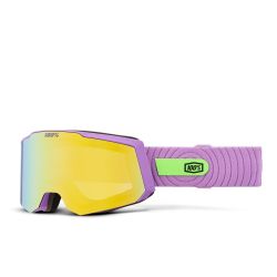 100% SNOWCRAFT S Goggle Smoothie mit HiPER® Yellow Gold Mirror
