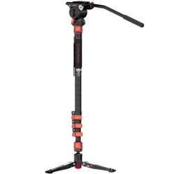 iFootage Cobra 3 C180F + Komodo K5S Monopod Bundle