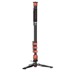 iFootage Cobra 3 Karbonfaser Monopod mit Flip-Lock & Pedal (CB3 C180F-P)