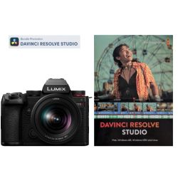 Panasonic Lumix S5II Camera with 20-60mm Lens + Blackmagic DaVinci Resolve Studio Activation Code