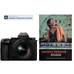 Panasonic Lumix S5IIX Camera with 20-60mm Lens + Blackmagic DaVinci Resolve Studio Activation Code