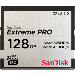 SanDisk Extreme PRO CFast 2.0 Karte 525MB/s 128GB