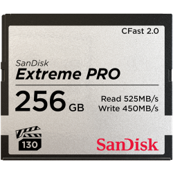 SanDisk Extreme PRO CFast 2.0 Karte 525MB/s 256GB
