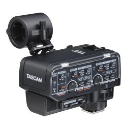 Tascam XLR Microphone Adapter Analogue Interface Kit for Mirrorless Cameras (CA-XLR2D-AN)