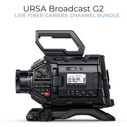 Blackmagic Design Ursa Broadcast G2 Live Fiber Camera Channel Bundle