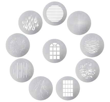 Aputure Spotlight Max 10-Piece Gobo Kit