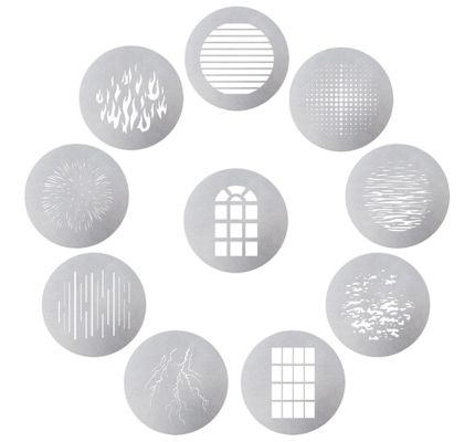 Aputure Spotlight Max 10-Piece Gobo Kit