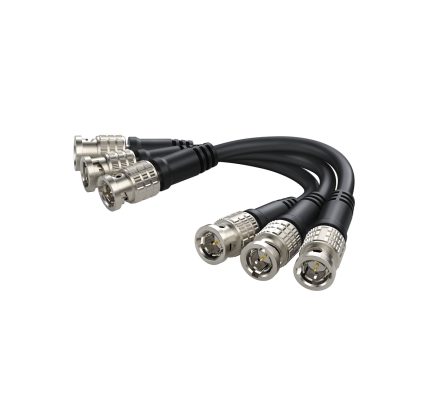 Blackmagic BNC x3 Camera Fiber Converter Cable (BM-CABLE-CINECAMFCBNC)