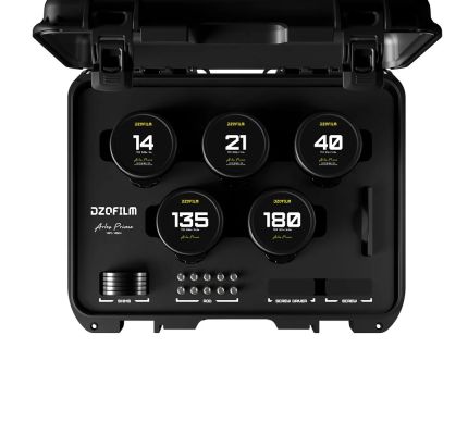 DZOFILM Arles 5-Lens Kit for PL (14/21/40/135/180mm)