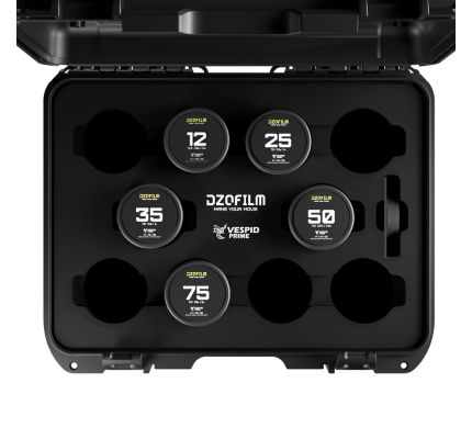 DZOFILM Vespid Prime 5-Lens Kit (12/25/35/50/75mm)