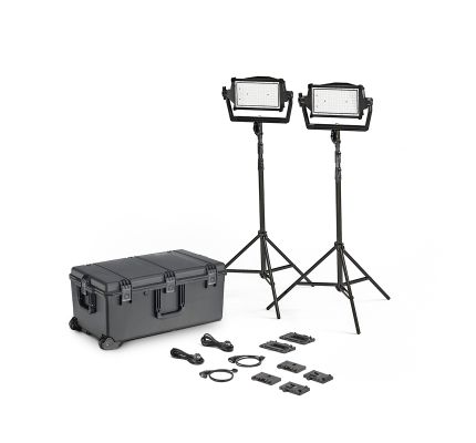 Litepanels Astra IP Half Traveler Duo LED Panel GM&VM Kit (936-0102)