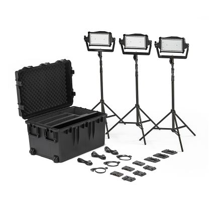 Litepanels Astra IP Half Traveler Trio LED Panel GM&VM Kit (936-0103)