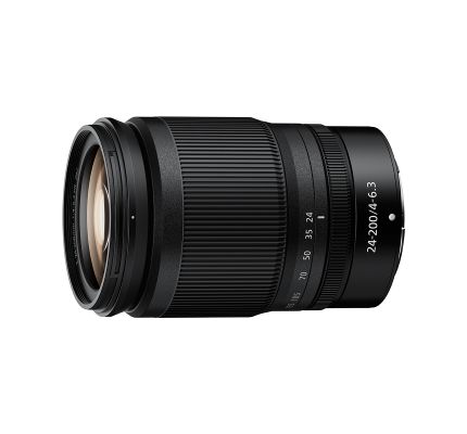 Nikon NIKKOR Z 24-200mm f/4-6.3 VR Ultra-compact telephoto zoom lens