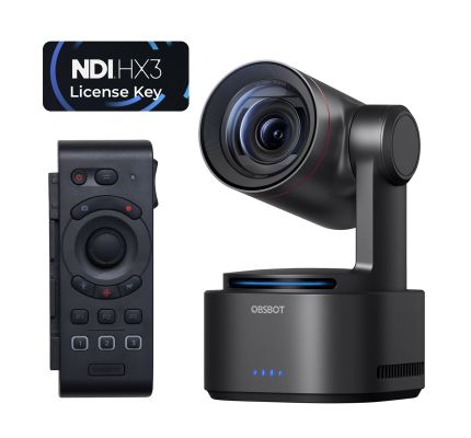 Obsbot Tail 2 Remote Combo PTZR 4K Live Production Camera