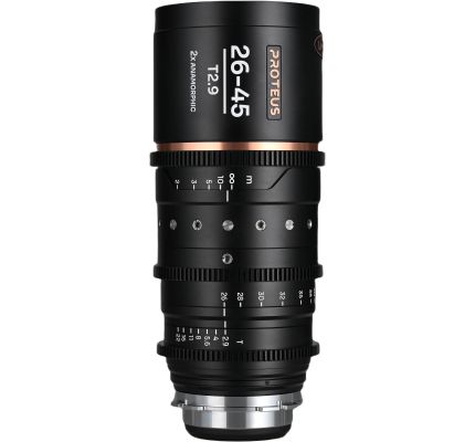Laowa Proteus 2X Anamorphic Zoom Lens 26-45mm - Amber PL/EF