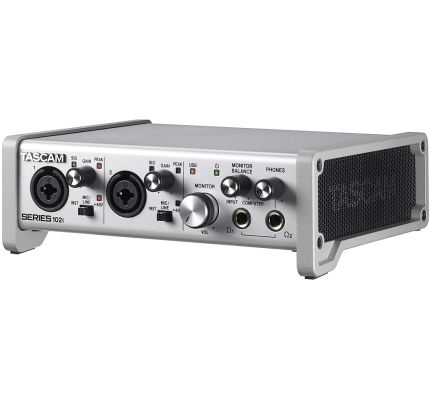 Tascam SERIES 102i USB Audio/MIDI Interface with DSP Mixer