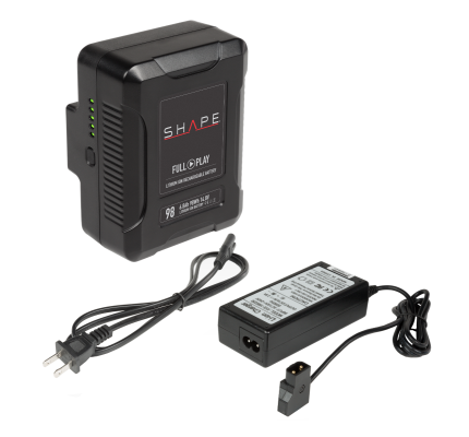 Shape V-Mount Akku 98Wh + D-Tap Reiseladegerät (1V98CH)