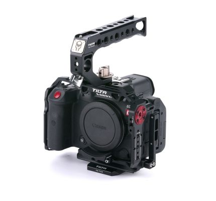 Tilta Camera Cage for Canon R5C Basic Kit – Black (TA-T32-A-B)