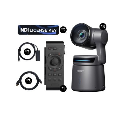 Obsbot Tail Air Multicam Combo 4K PTZ Streaming Camera