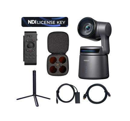 Obsbot Tail Air PowerUp Combo 4K PTZ Streaming Camera