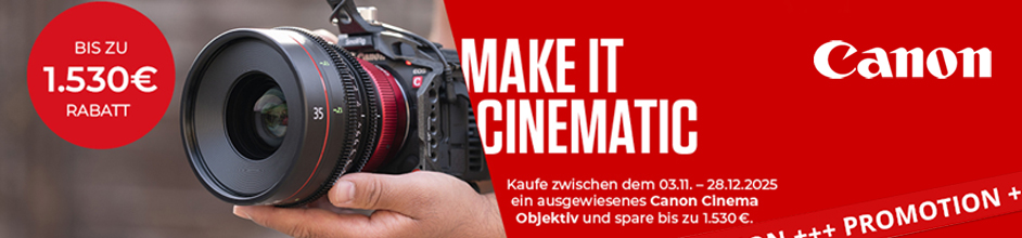 Canon Cine Lens Promotion